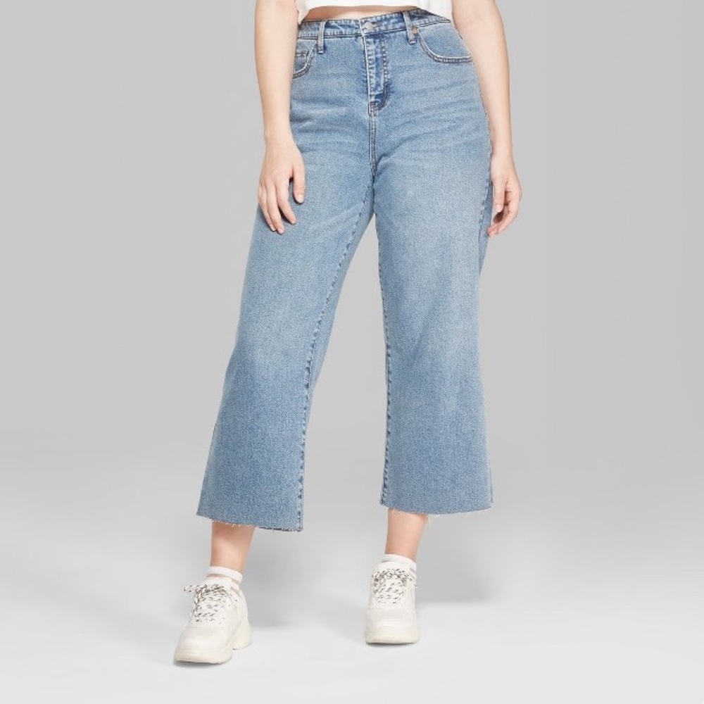 High Rise Crop Jeans